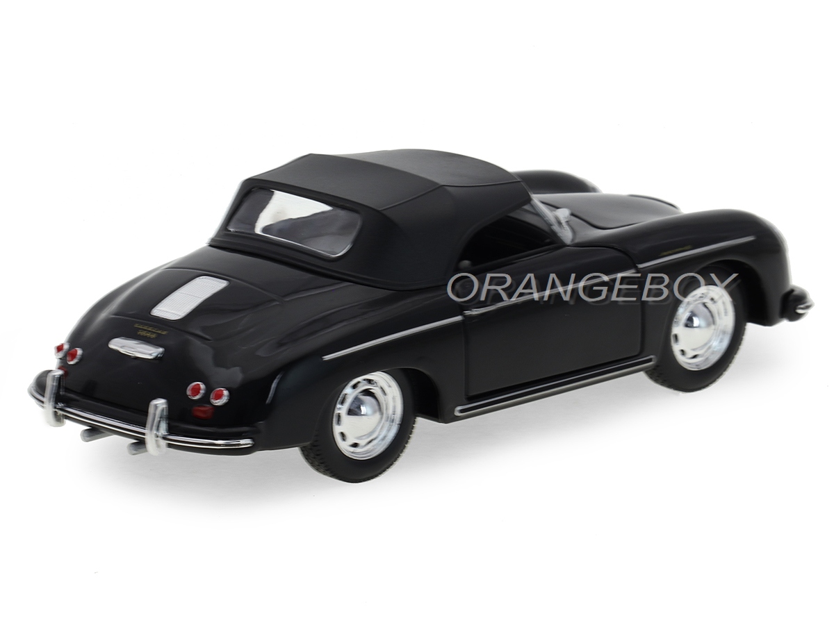Porsche 356A Speedster 1956 1:24 Welly Preto - 20 anos! Loja on