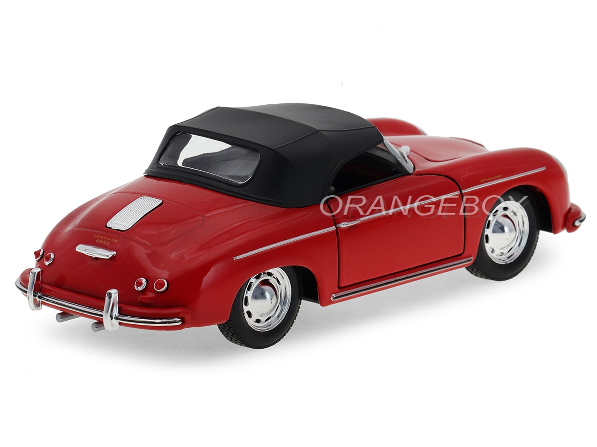 Porsche 356A Speedster 1956 1:24 Welly Vermelho - 20 anos! Loja on