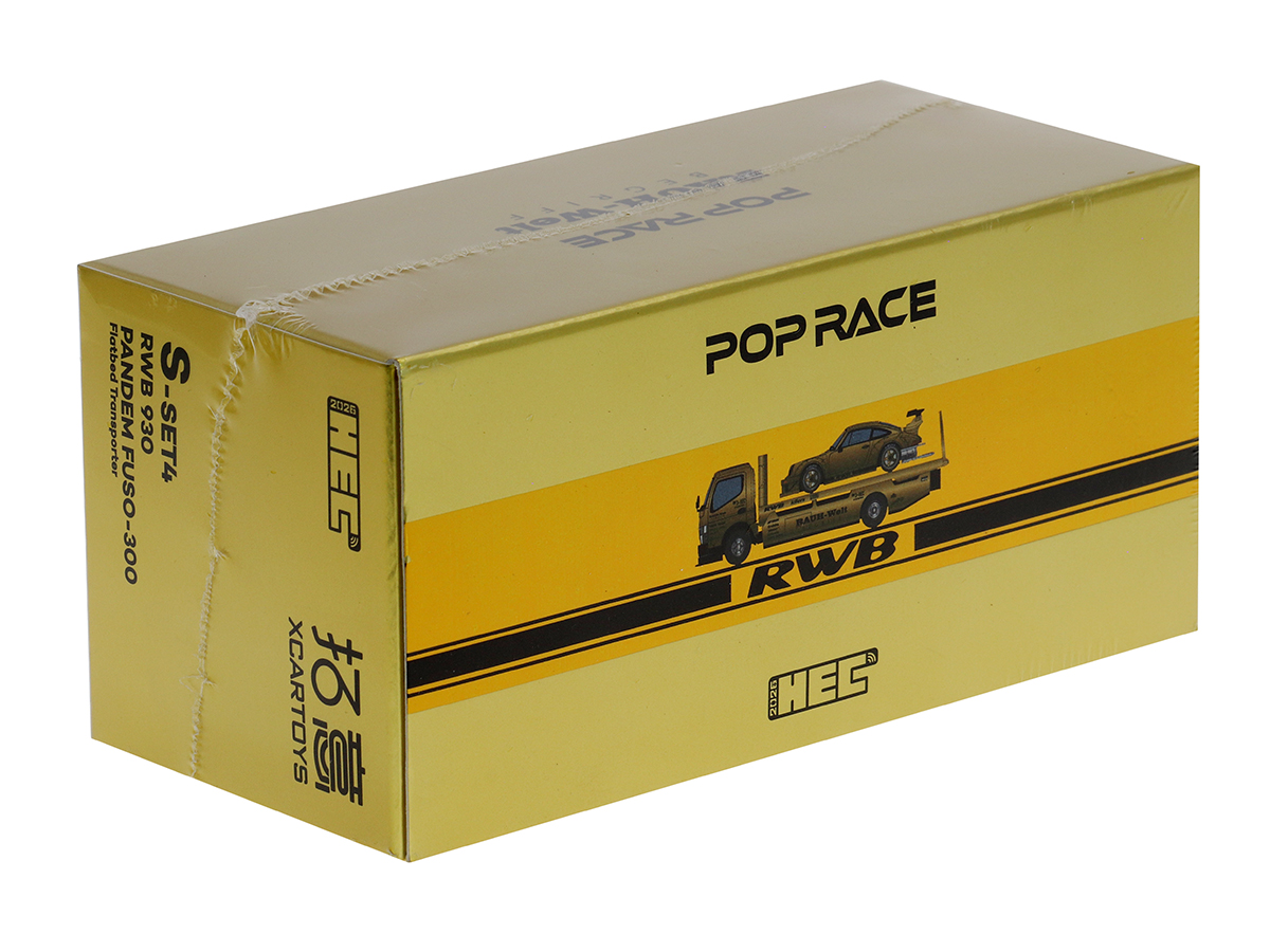 Porsche RWB 930 SET4 + Pandem Fuso 300 1:64 POP RACE HEC 2026 - 20