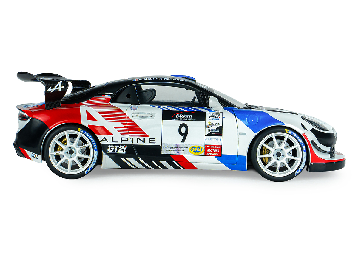 Alpine A110 RGT+ Rallye De La Vienne 2025 1:18 Solido - 20 anos