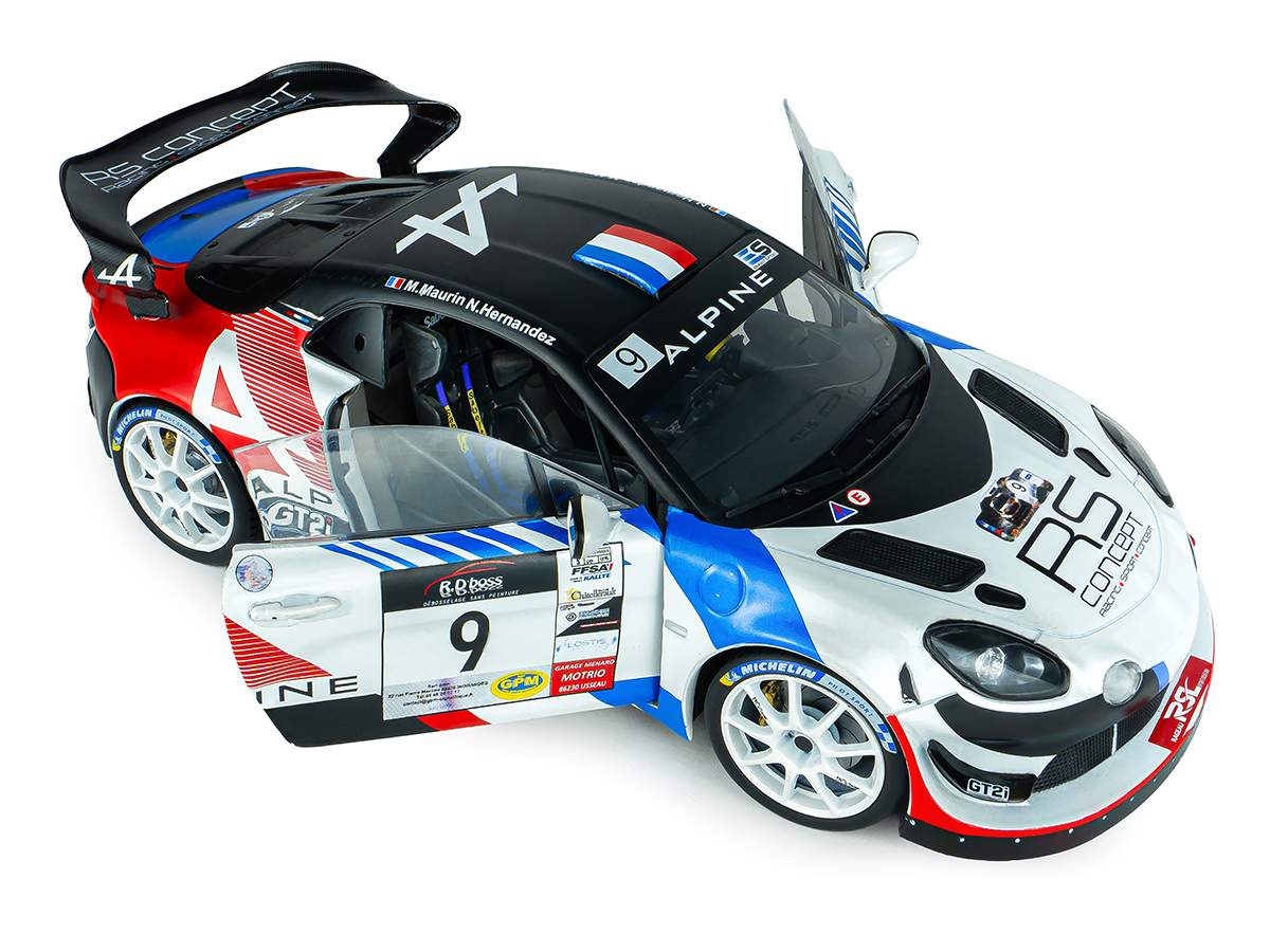 Alpine A110 RGT+ Rallye De La Vienne 2025 1:18 Solido - 20 anos