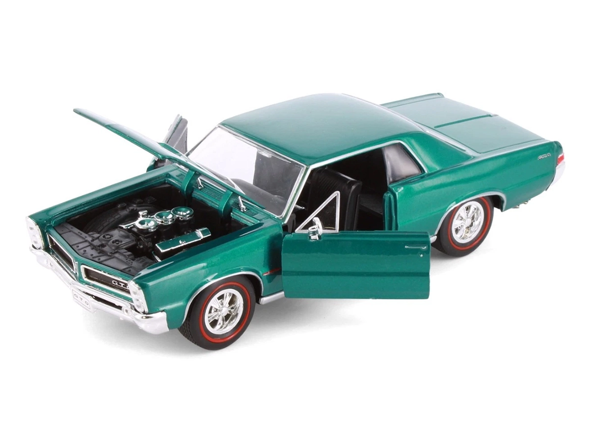 Pontiac GTO 1965 1:24 Welly Verde - 20 anos! Loja on-line de