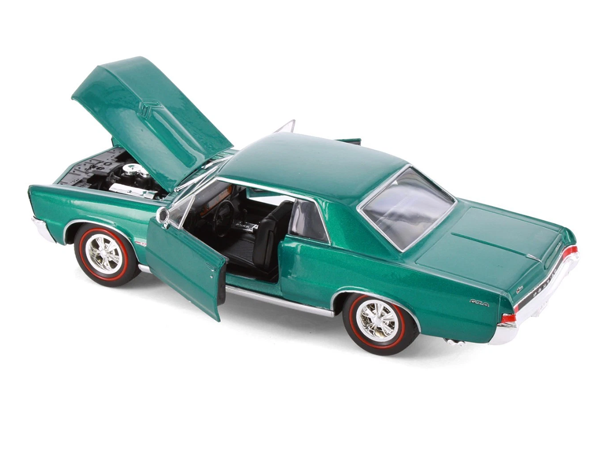 Pontiac GTO 1965 1:24 Welly Verde - 20 anos! Loja on-line de