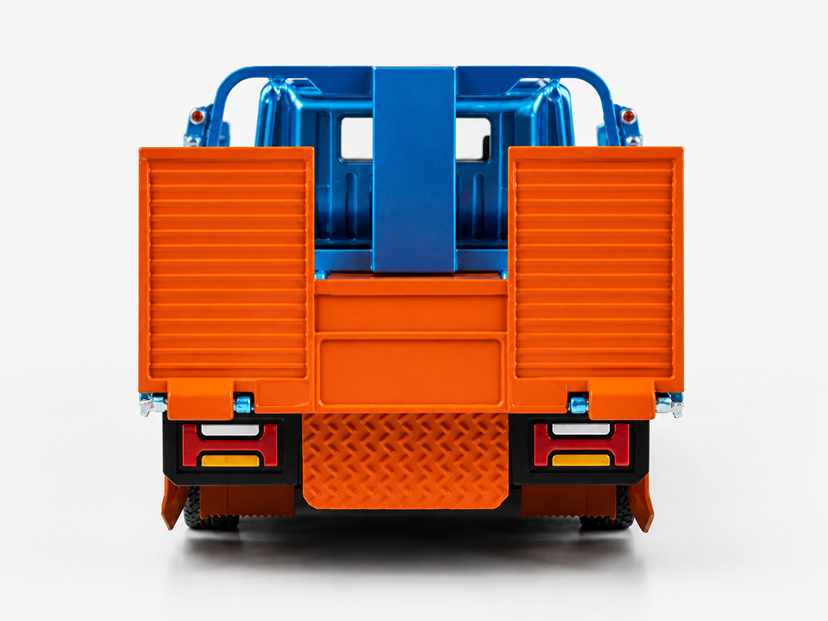 PRÉ-VENDA *** Custom Flatbed Tow Truck 1:64 Microturbo - 20 anos