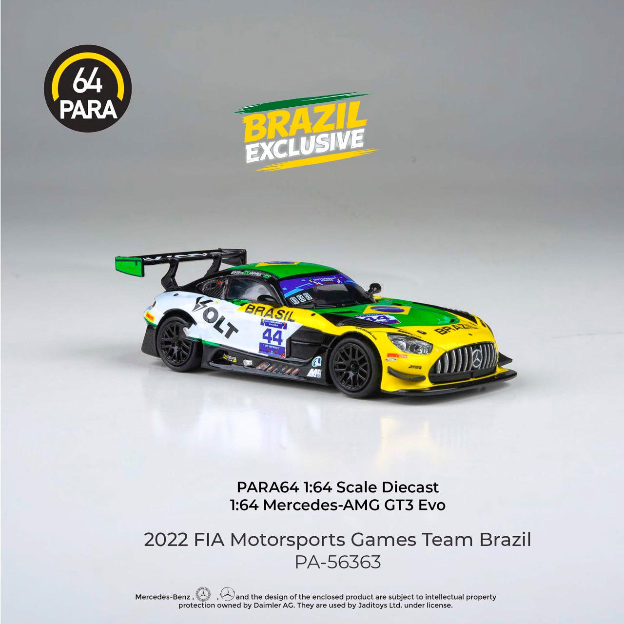 PRÉ-VENDA *** Mercedes AMG GT3 2022 FIA Motorsports BRAZIL