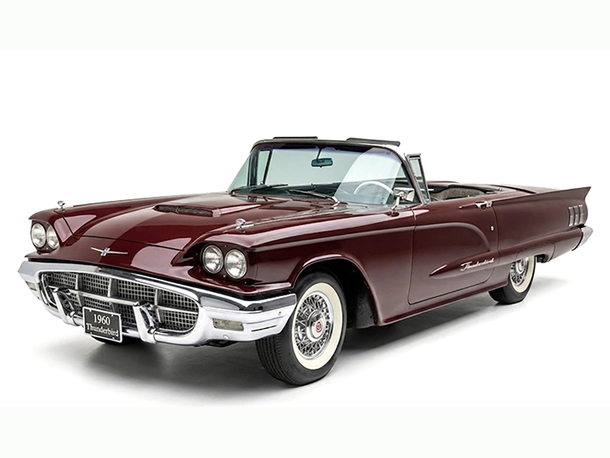 ミニカー 1960 Ford Thunderbird Open Convertible Ford Thunderbird 1960 Open Convertible 1:18 Sunstar - 20 anos