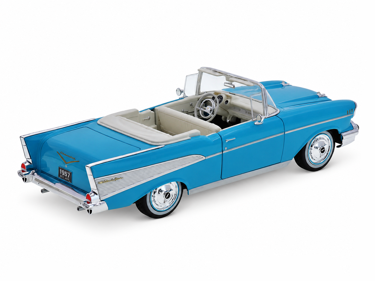 Chevrolet Bel Air Convertible 1:18 Maisto Azul - 20 anos! Loja on