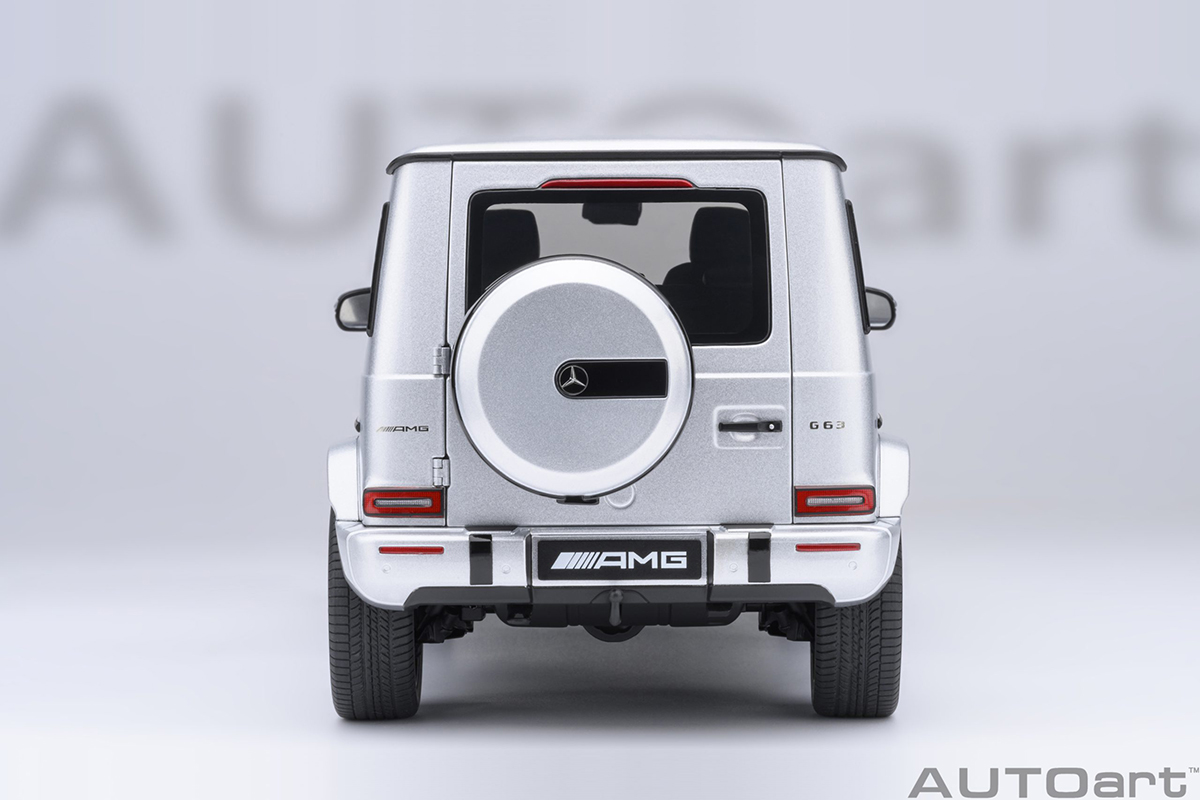 PRÉ-VENDA *** Mercedes AMG G63 2019 1:18 Autoart Prata - 20 anos