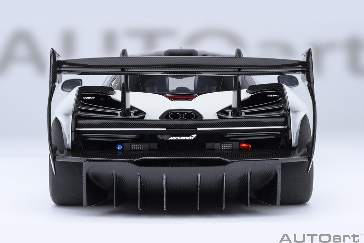 Mclaren Senna GTR 1:18 Autoart Branco - 20 anos! Loja on-line de