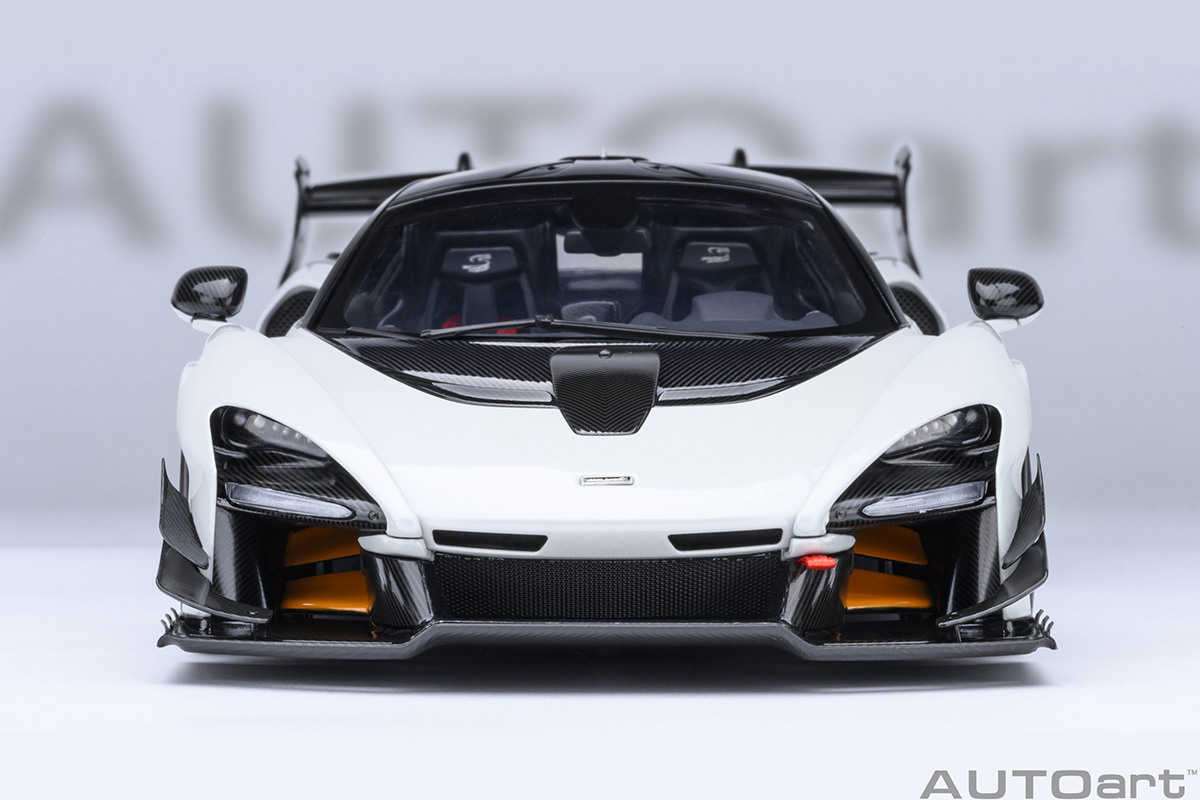 Mclaren Senna GTR 1:18 Autoart Branco - 20 anos! Loja on-line de