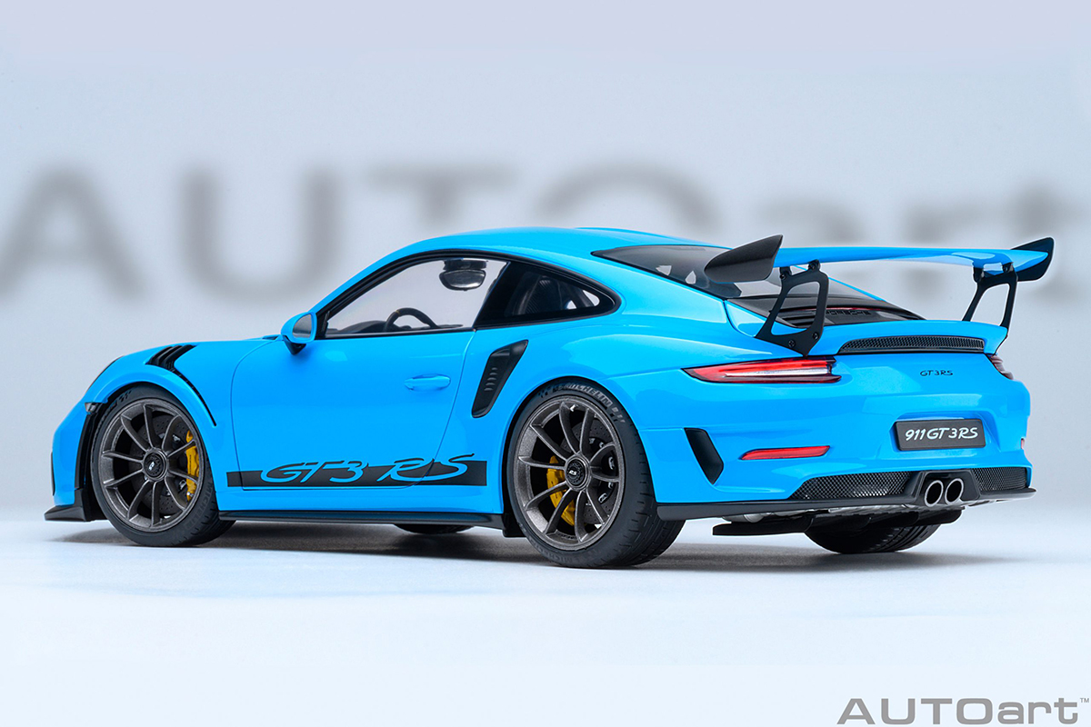 PRÉ-VENDA *** Porsche 911 (991.2) GT3 RS 1:18 Autoart Azul - 20