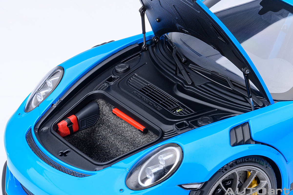 PRÉ-VENDA *** Porsche 911 (991.2) GT3 RS 1:18 Autoart Azul - 20