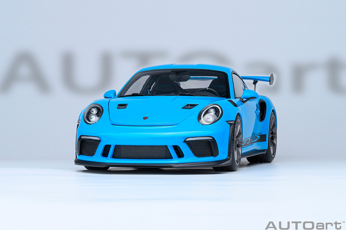 ブループラネット(2) PRÉ-VENDA *** Porsche 911 (991.2) GT3 RS 1:18 Autoart Azul - 20