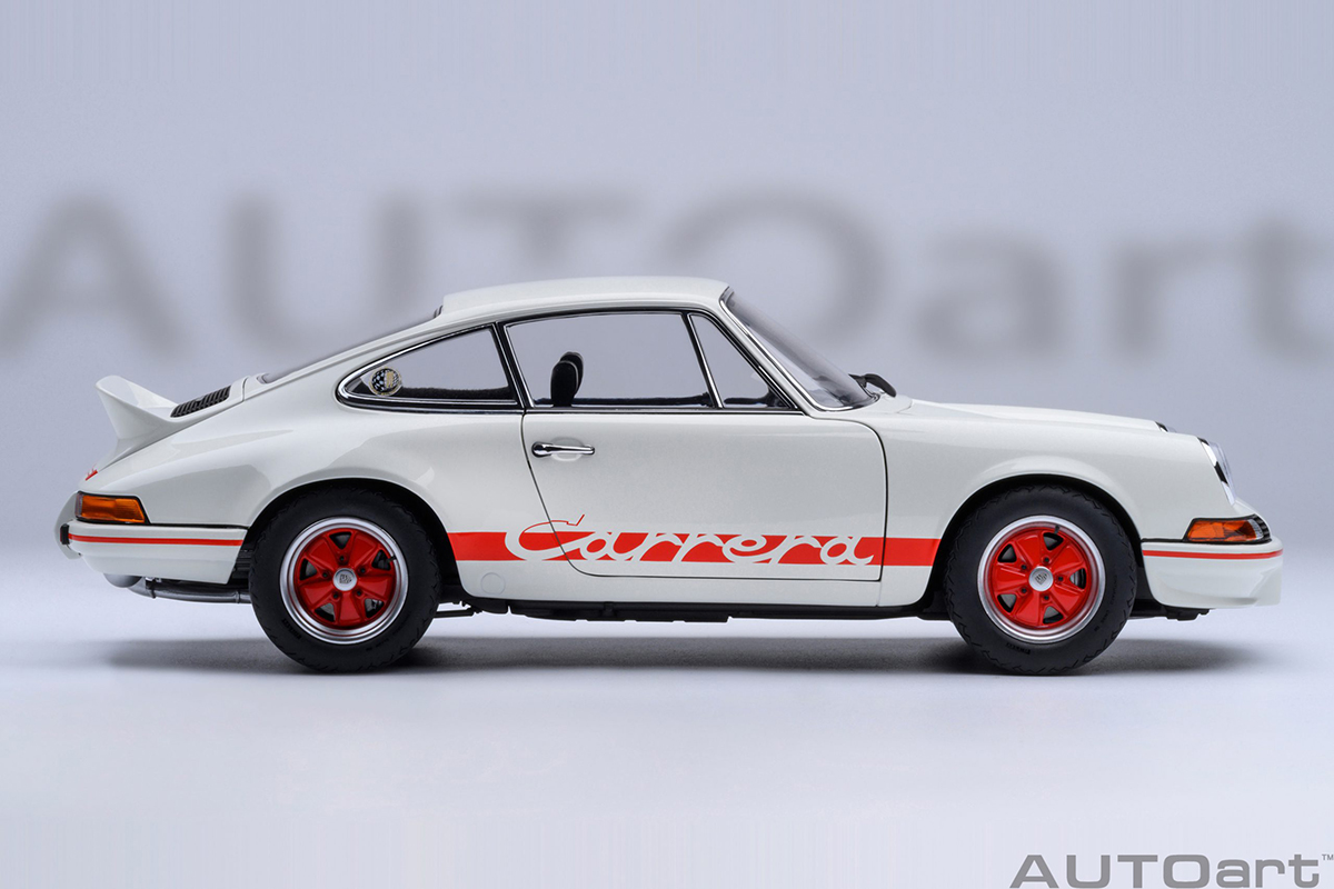 PRÉ-VENDA *** Porsche 911 Carrera 2.7 RS 1:18 Autoart Branco - 20