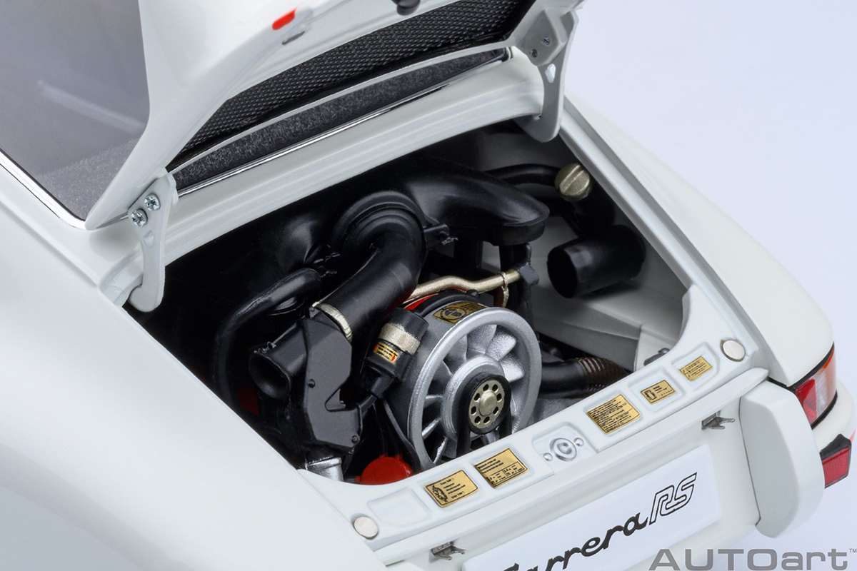 PRÉ-VENDA *** Porsche 911 Carrera 2.7 RS 1:18 Autoart Branco - 20