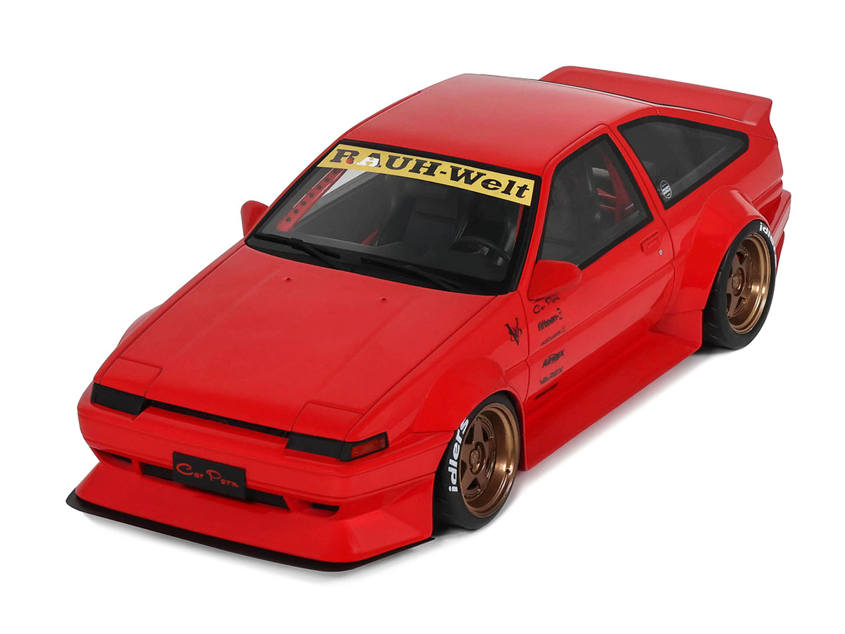 PRÉ-VENDA *** Toyota AE86 Sprinter Trueno Widebody 1986 1:18