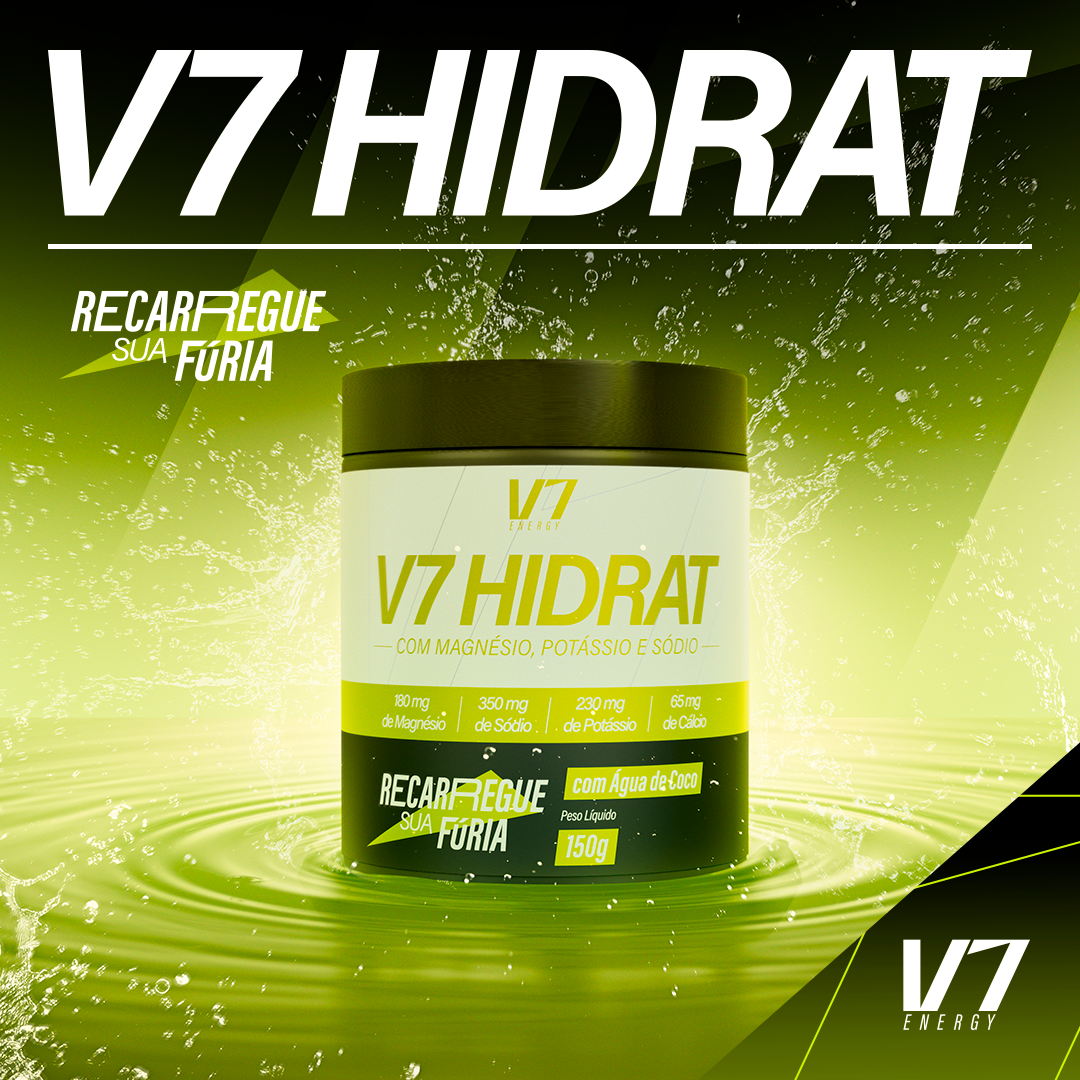 V7 Hidrat - Água de Coco 150g - V7 Energy - V7 Energy