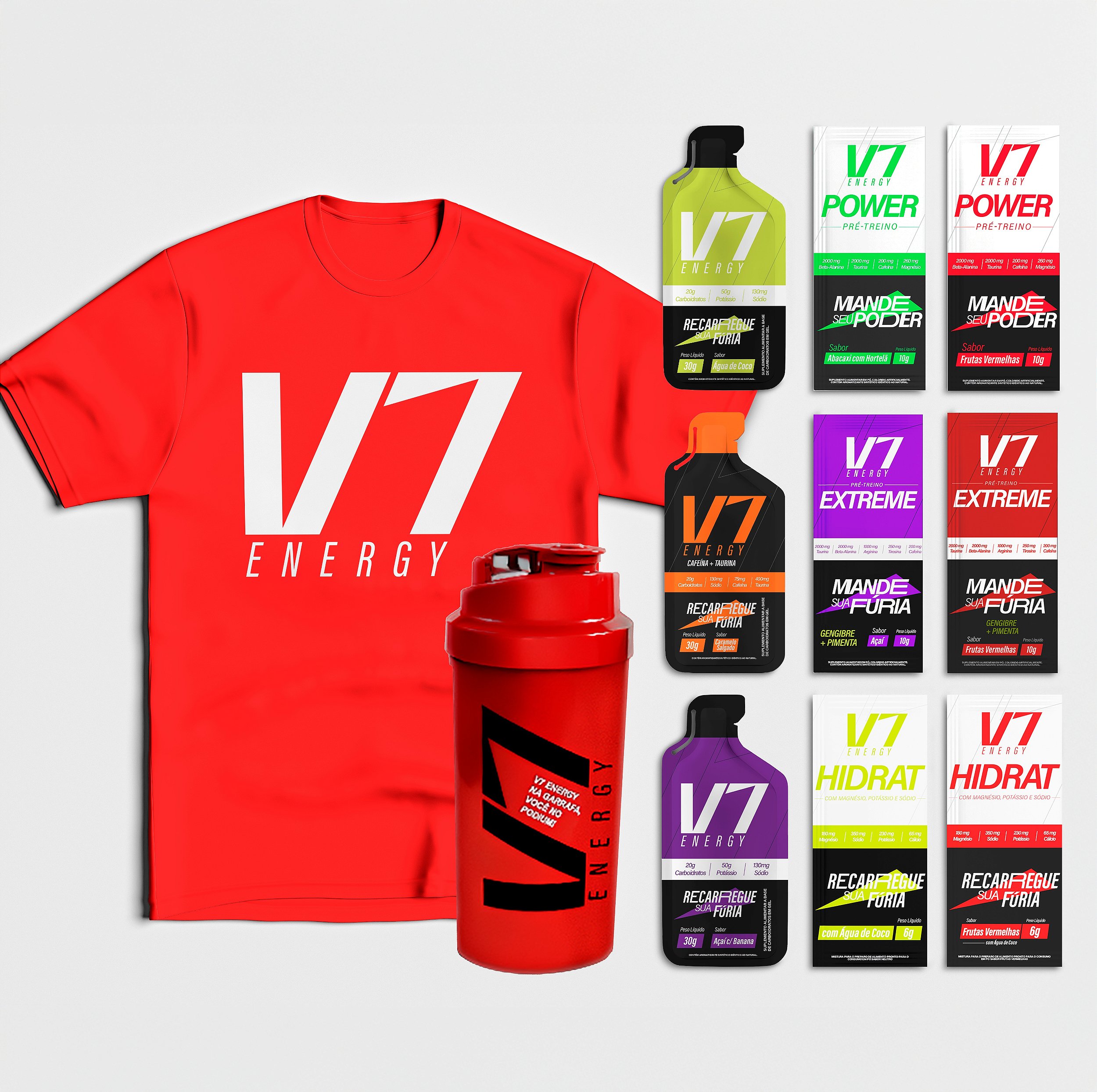KITS DE CORRIDA DA V7 ENERGY - V7 Energy | Suplementos Esportivos