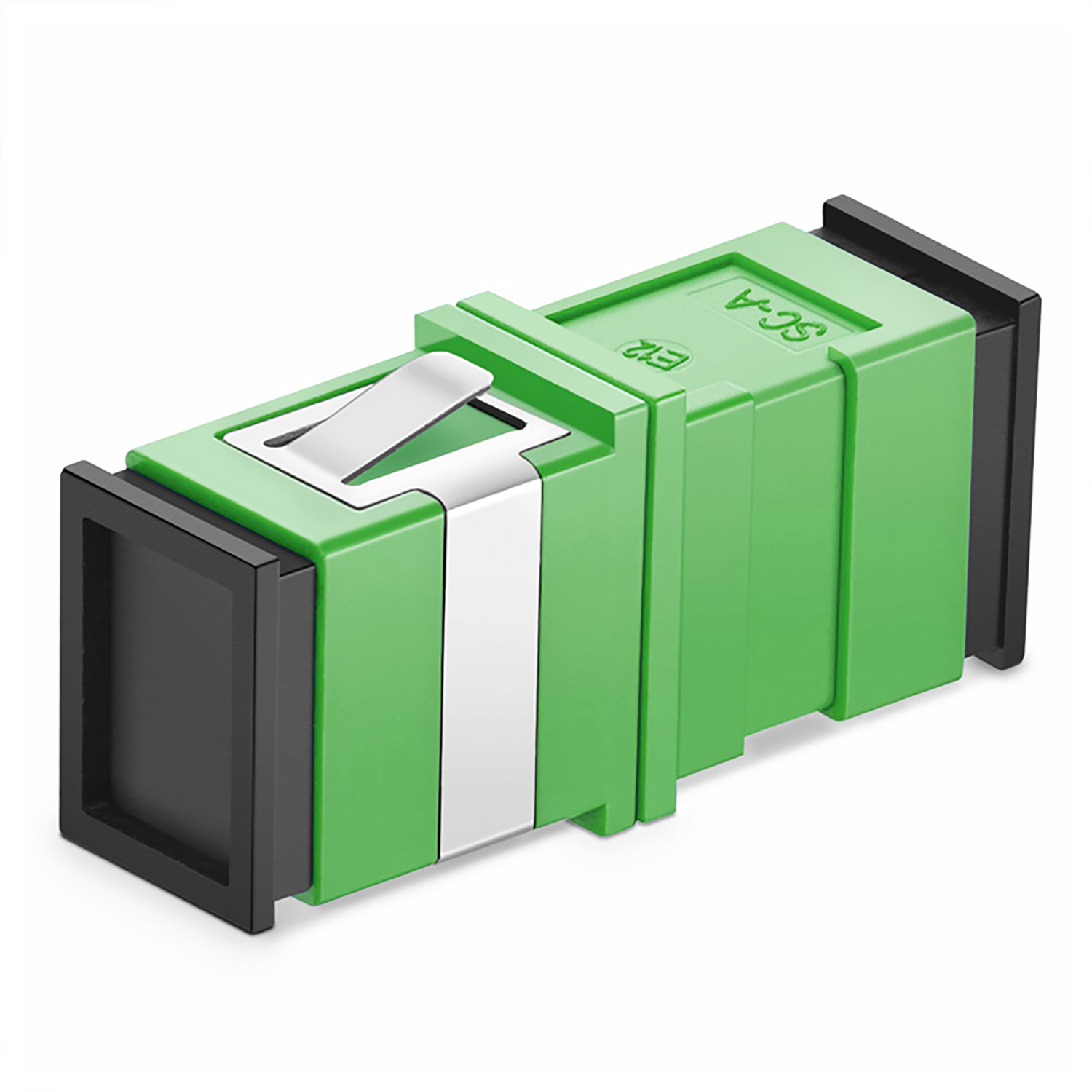 Acoplador Óptico SPX SM SC-APC/SC-APC sem FLANGE - 4 peças - Lojamatel