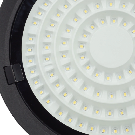 Luminária High Bay 400w 140lm/w LED UFO Industrial 6000k IP65. Nova