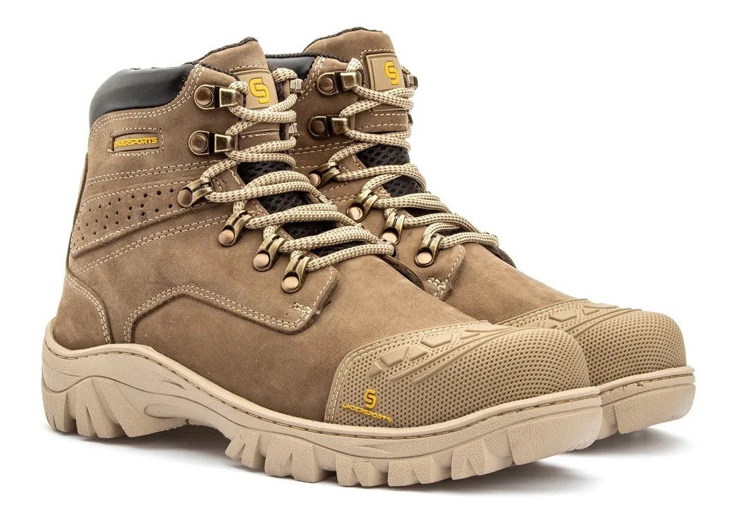 Bota Masculina Adventure 2191 Creme C.A - Loja de Botas