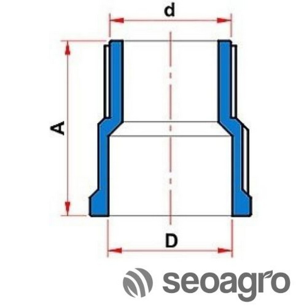 ADAPTADOR SOLDÁVEL CURTO BOLSA ROSCA 40MM X 1.1/2 TIGRE - SeoAgro ...