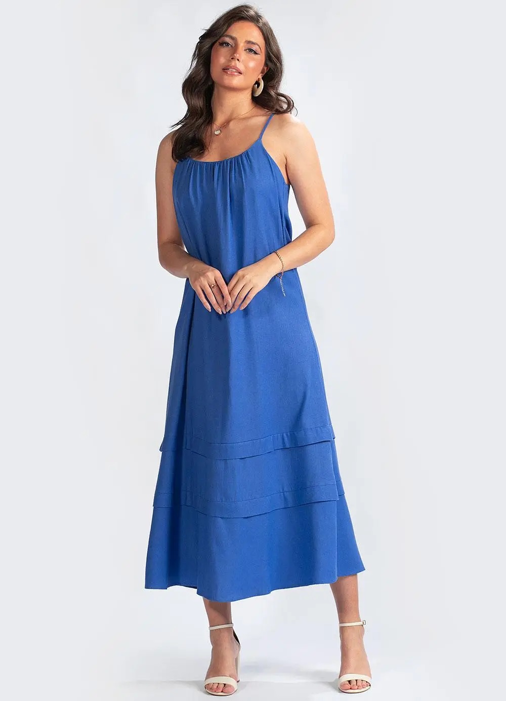Vestido azul cheap maria filo