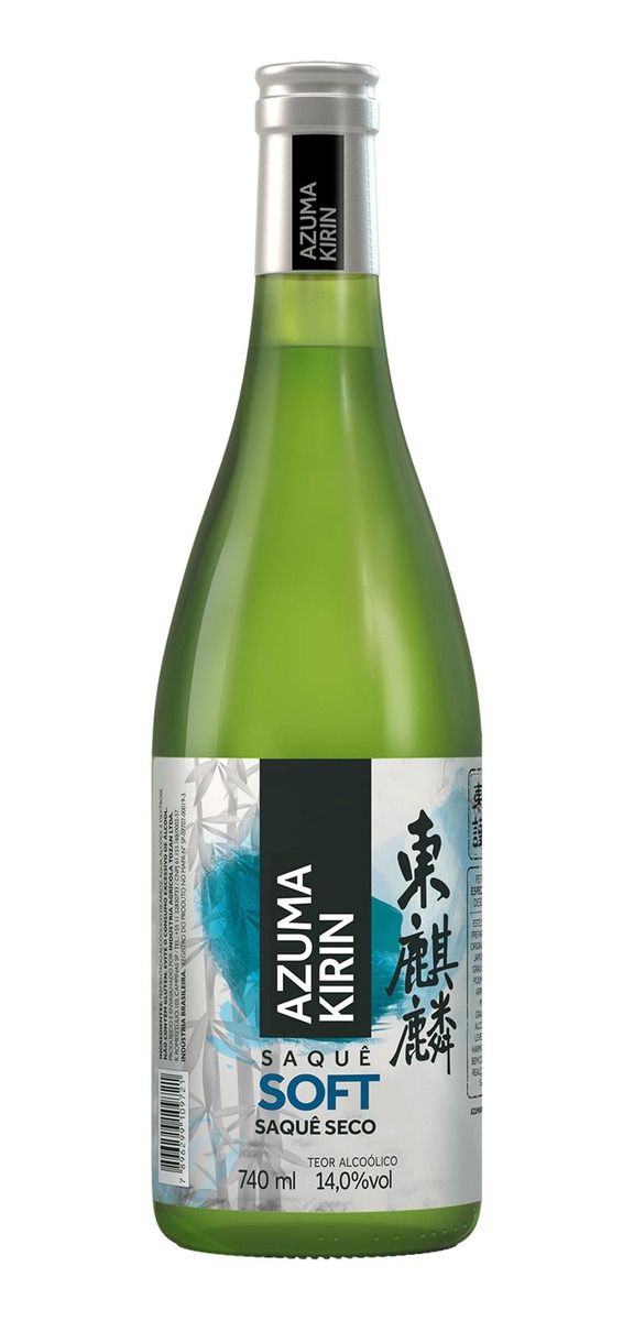 Sake Azuma Kirin Soft 740ml (Saquê) - Dose Onlibe Bebidas - Dose Online  Bebidas