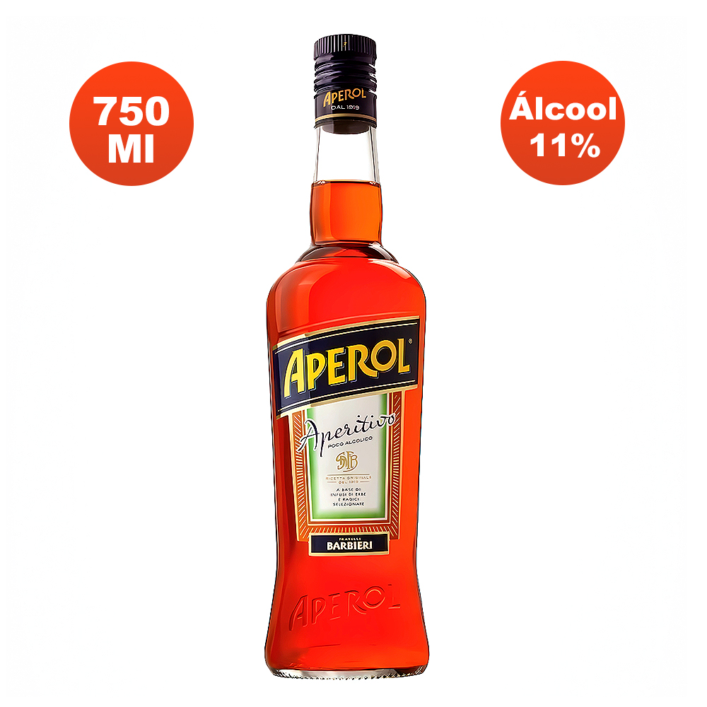 Aperitivo Aperol 750ml - Spritz - Compre Bebidas Online - Whisky, Vodka ...