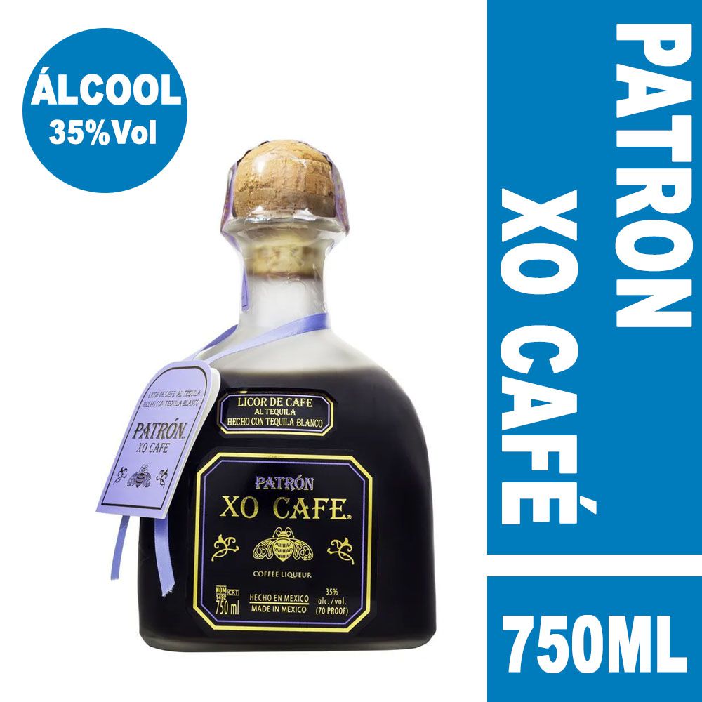 Tequila Patron XO Café Garrafa De 750ml Compre Bebidas Online