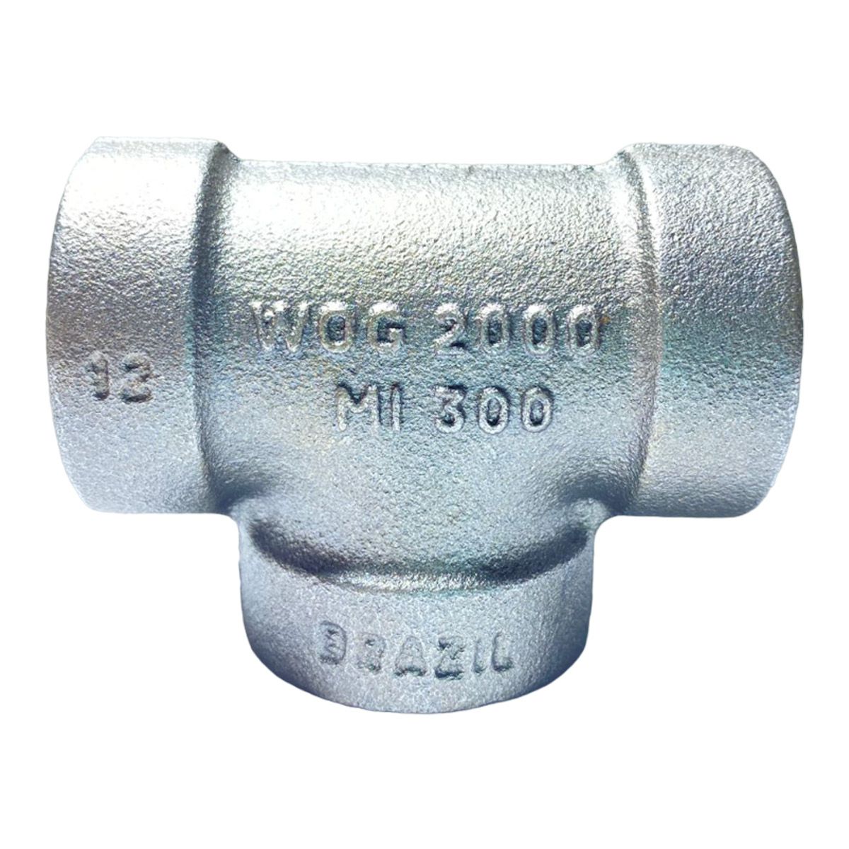 TE 3/4 NPT PRETO - 300LBS - FORGÁS - Peças e Equipamentos para Gás