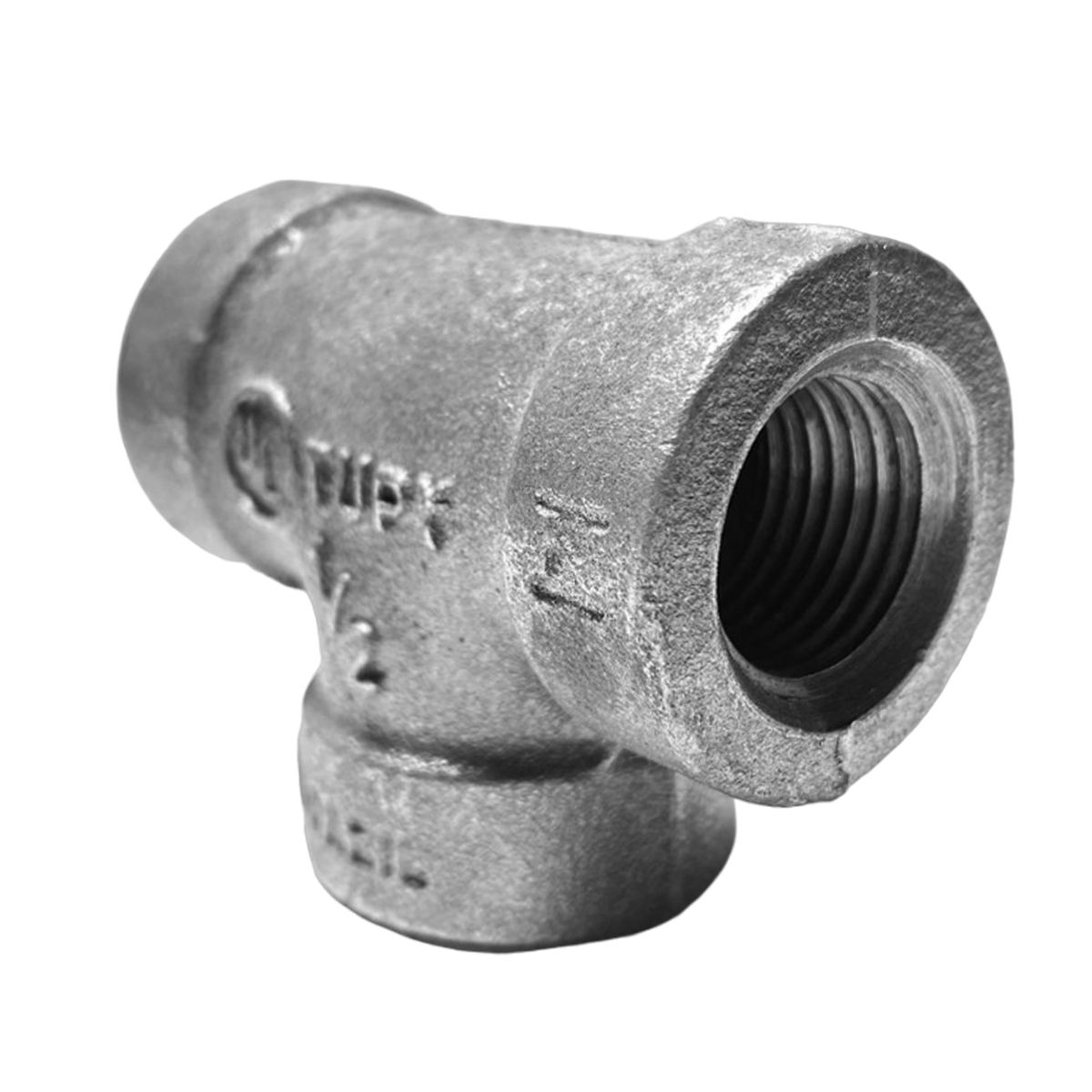 TE 1/2 NPT PRETO - 300LBS - FORGÁS - Peças e Equipamentos para Gás
