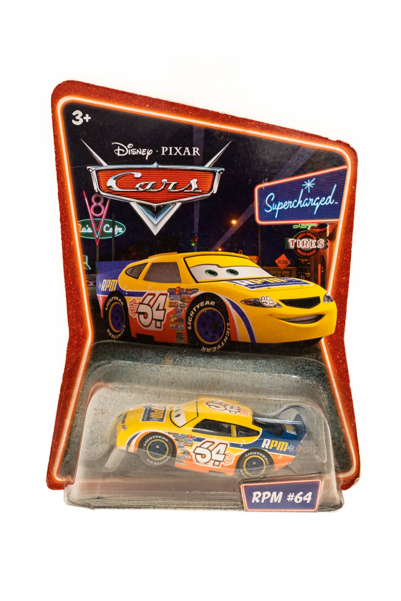 Primeiro carro de corrida de carros da Disney Lightning McQueen