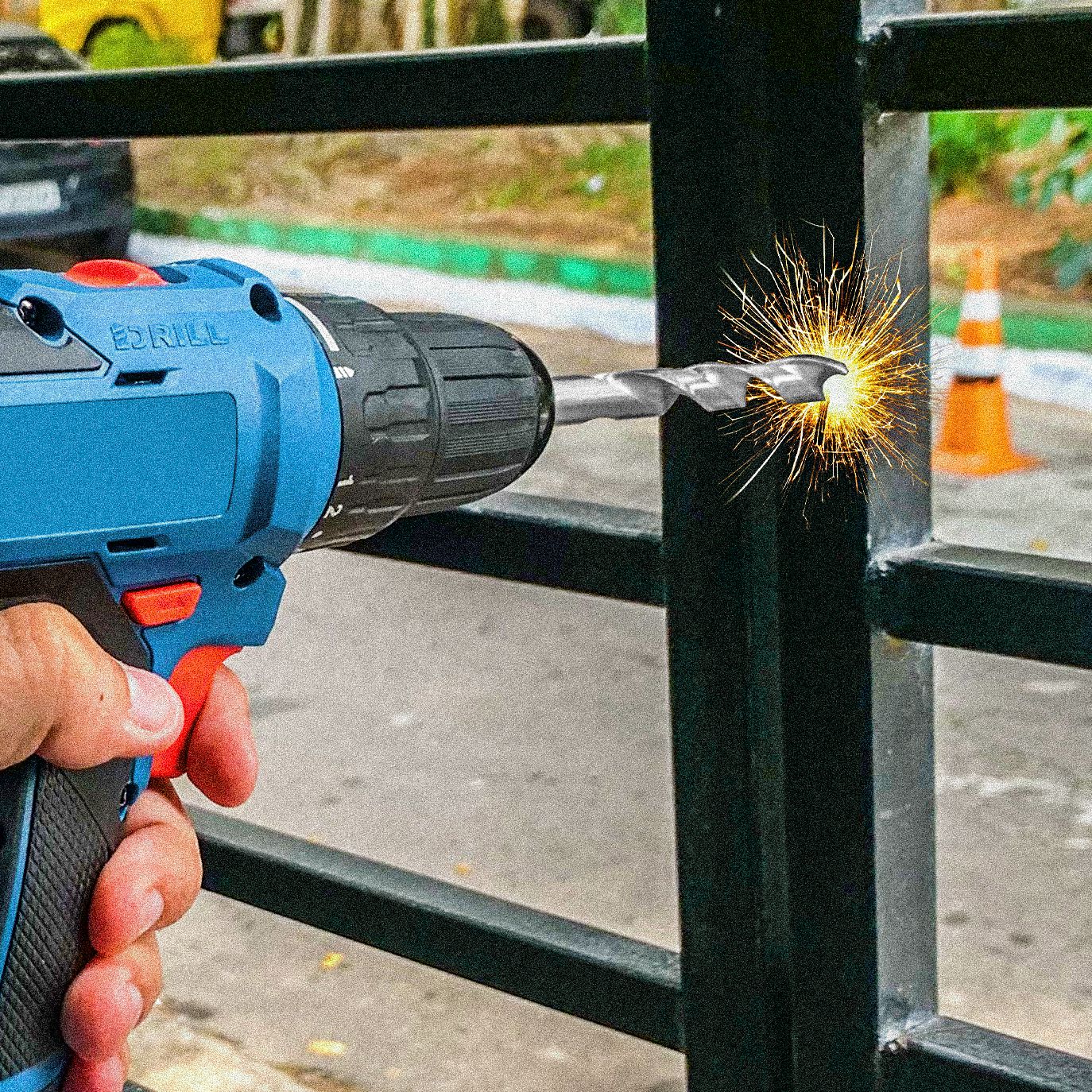 Broca Fina De Aço Rápido Para Furadeira Makita Metal Hss 7mm - Suzer