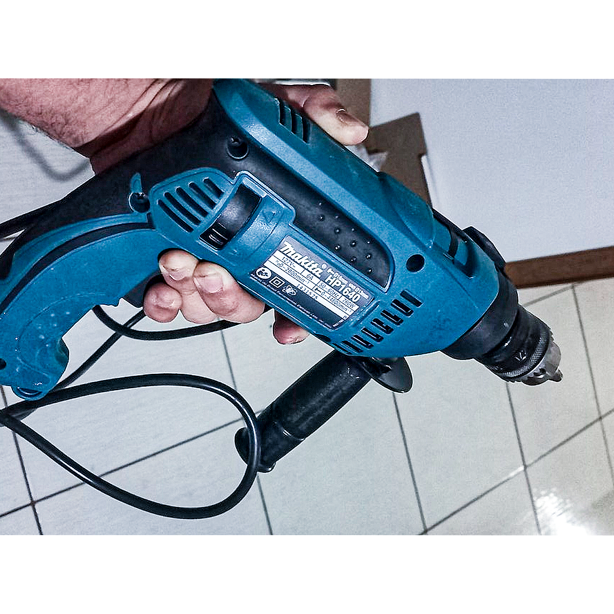 Par De Escova De Carvão Cb 419 Para Furadeira Makita Hp1620 - suzer