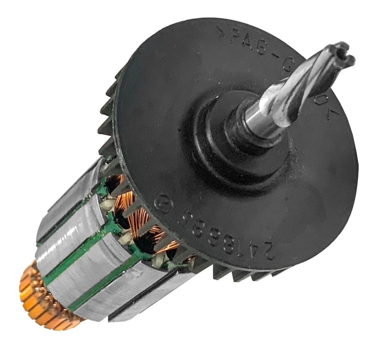 Induzido + Engrenagem + Carvão Furadeira Makita Hp1630 110V - suzer
