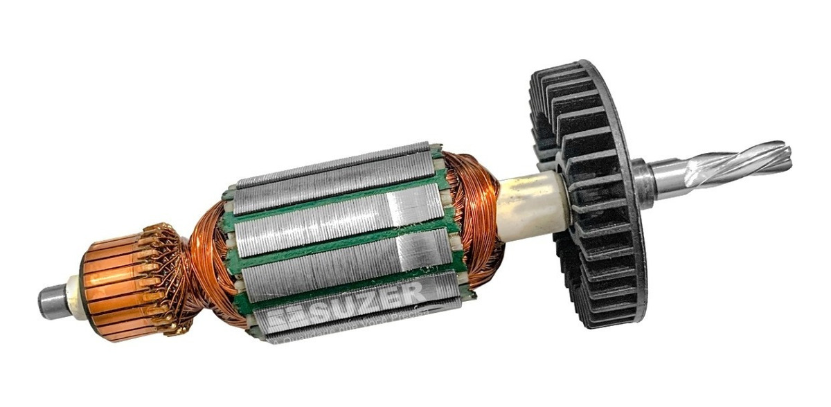 Induzido Rotor Para Furadeira De Impacto Hp1631 Hp1630 220v - suzer