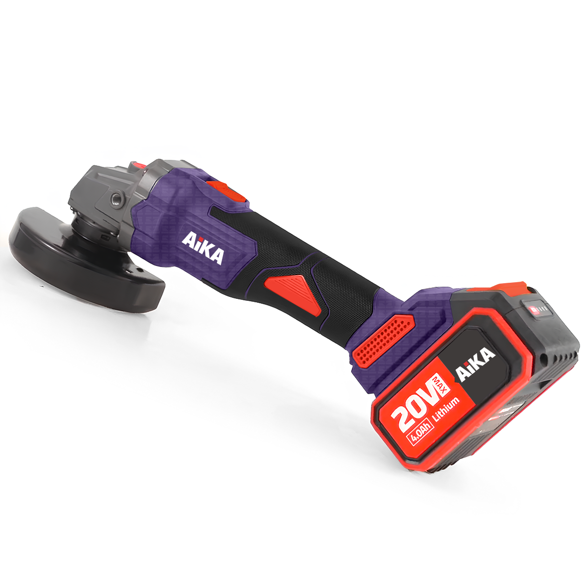 Esmerilhadeira Profissional Roxa 20v Com 2 Baterias 4.0ah - suzer