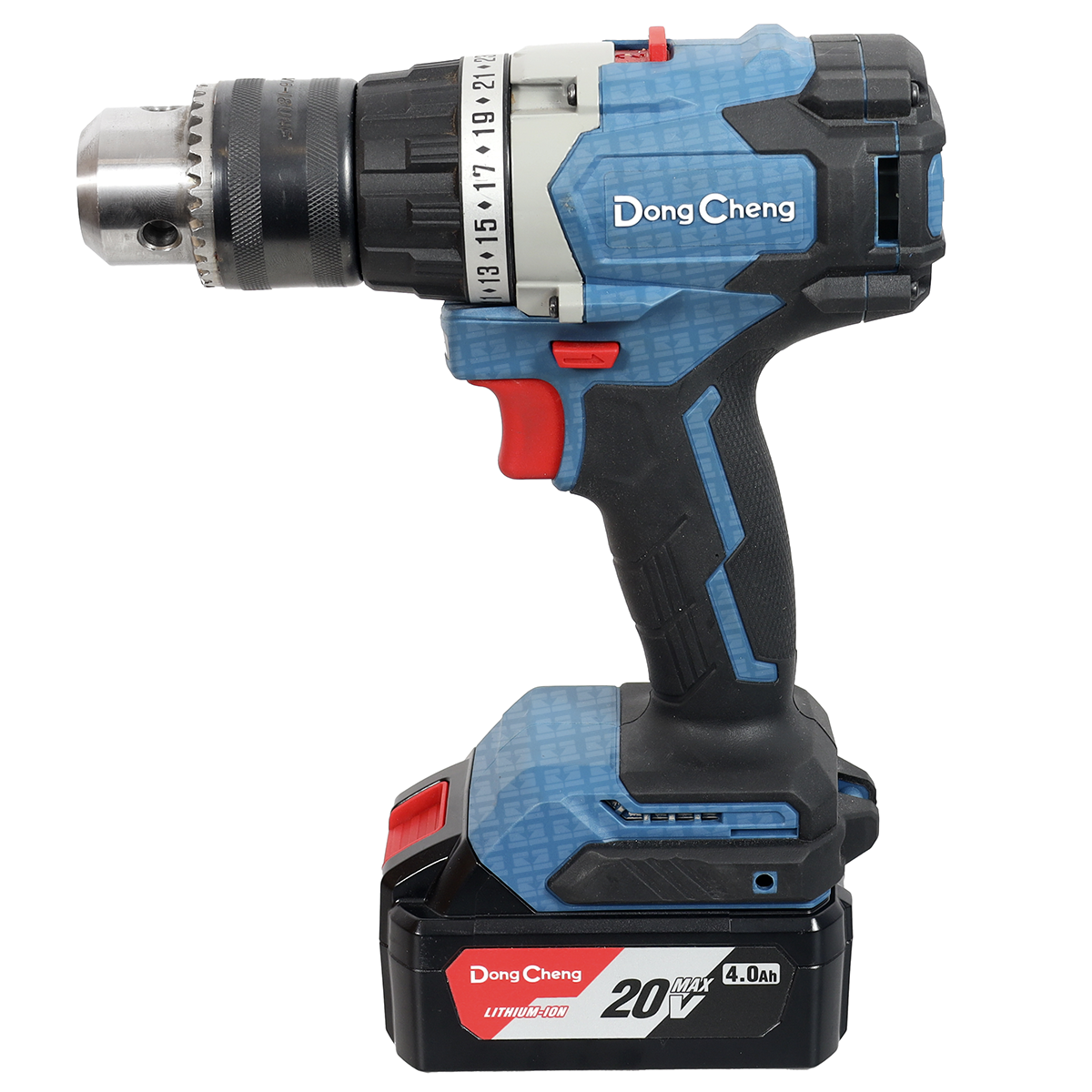 Parafusadeira/furadeira 20v C/2 Baterias Dongcheng Dcjz03-13 - suzer