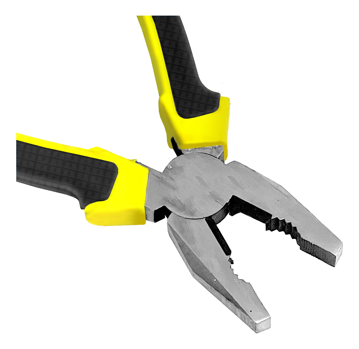 Beni　黄色 Alicate Universal 8 Pol 200mm Amarelo De Aço E Emborrachado - suzer