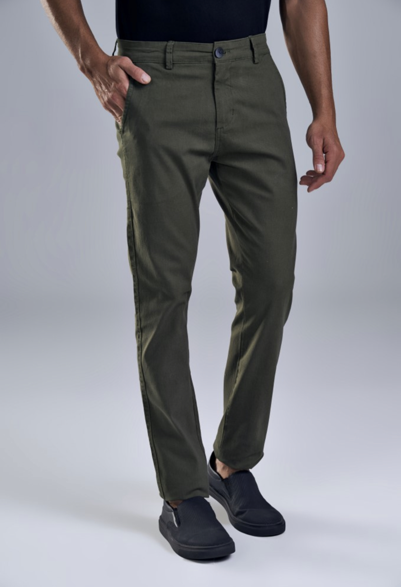 Calça chino cheap verde