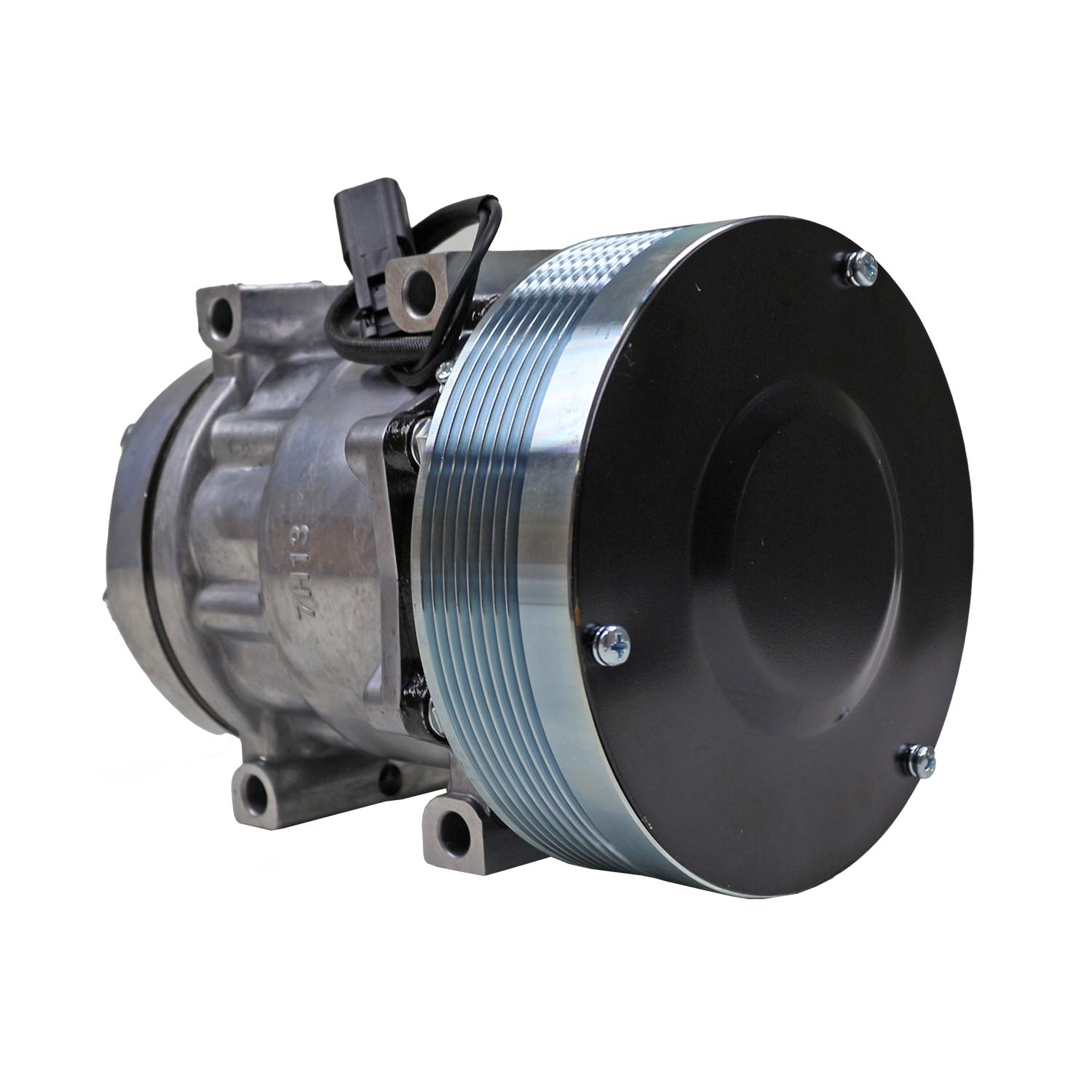 Compressor de Ar Condicionado 7H13 Máquina Pá Carregadeira 910 914 918 ...