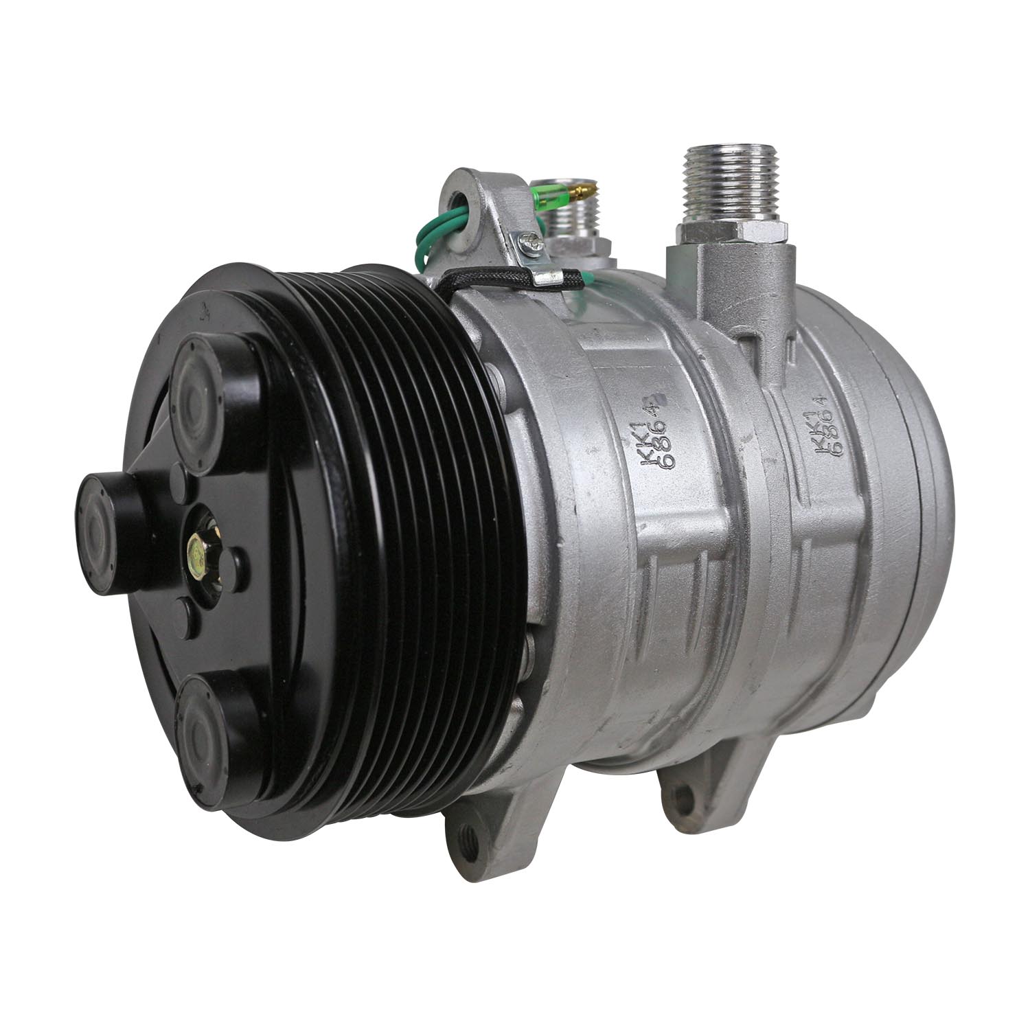 Seltech Compressor Compressor de Ar Condicionado Seltec TM08HD - 24 Volts Polia 8pk 119mm ...