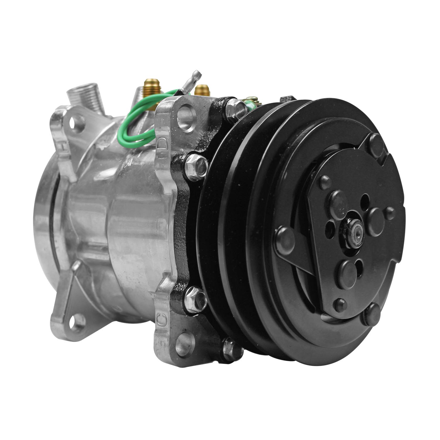 Compressor de Ar Condicionado Modelo SE505 5H09 8 Orelhas - 24 Volts ...