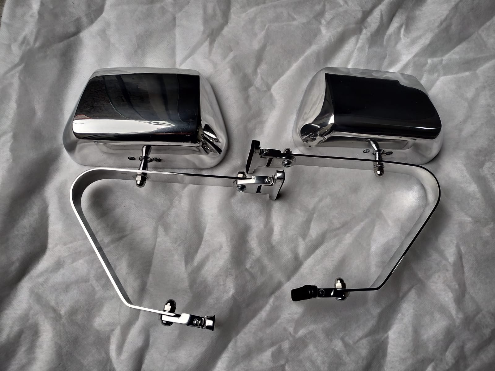 Retrovisor Americano Ford F100 F1000 F350 F600 1972 A 1992 Par - Tony ...