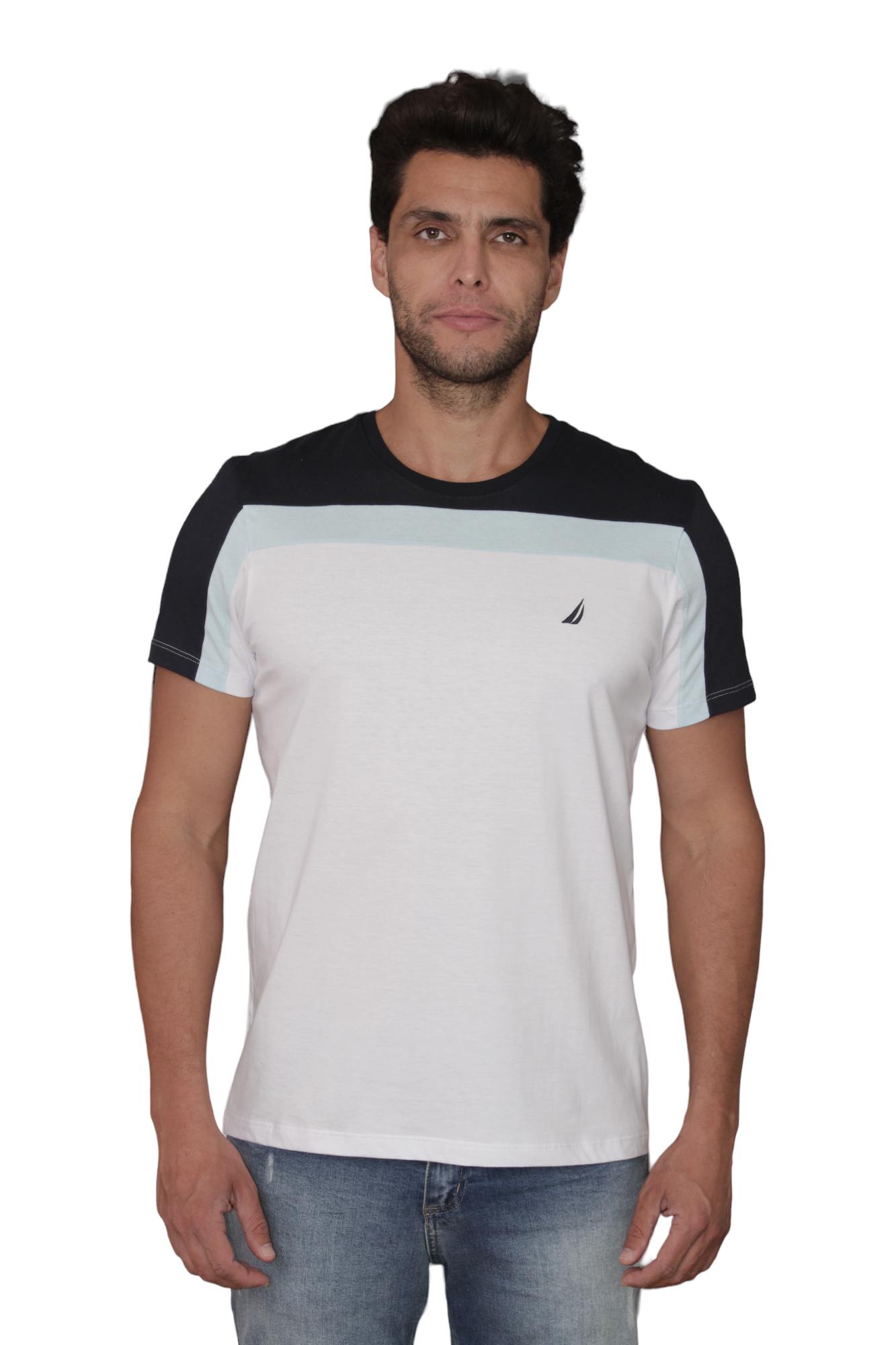 Camiseta Tommy Hilfiger Masculina Core Logo Tee Branca - Sea