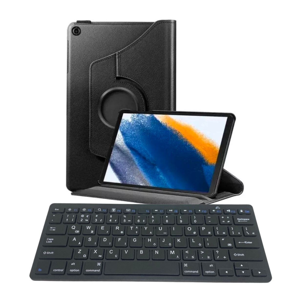 Teclado Portátil Bluetooth Para Galaxy Tab A8 10.5 X200 X205