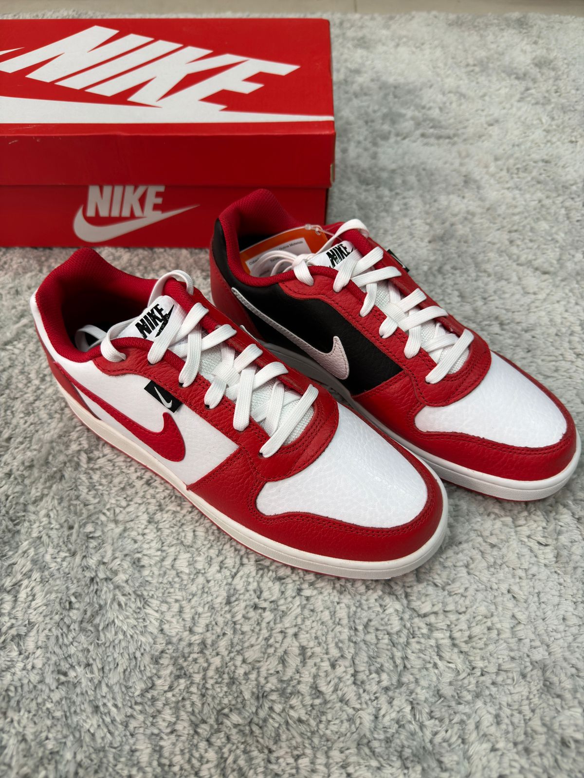 Tenis Nike Ebernon Low Red Loja Vei do tenis os melhores