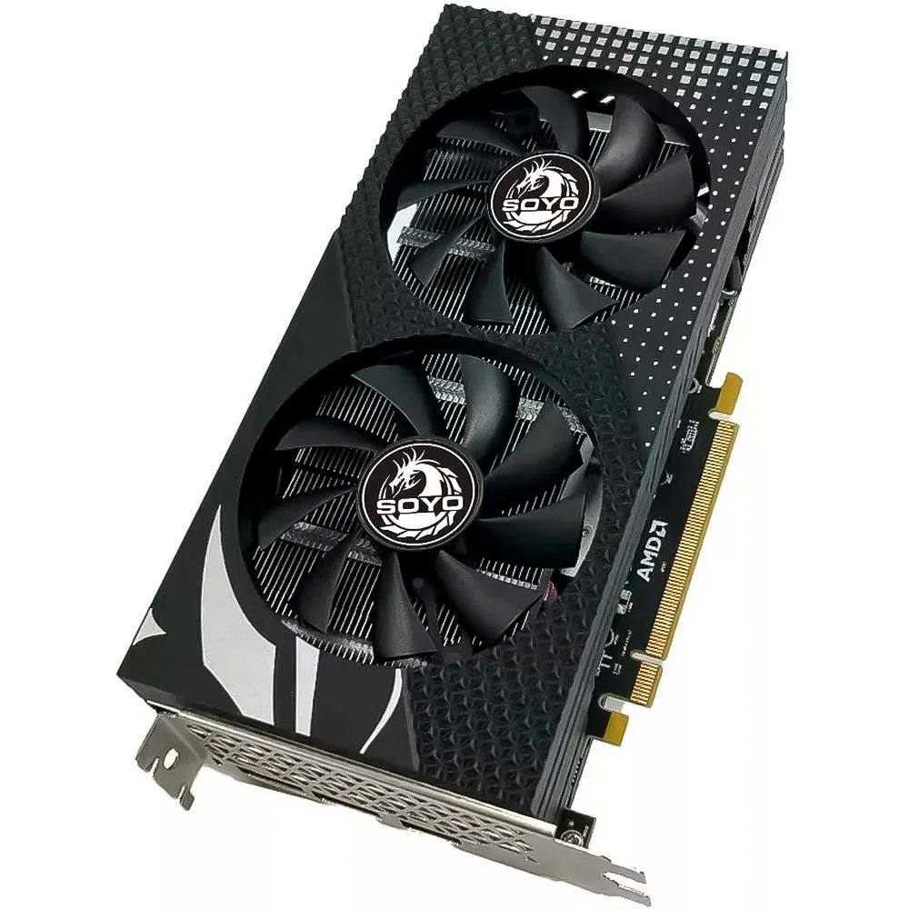 Placa de vídeo Soyo Amd Radeon RX580 MONARCH DRAGON - 8Gb 256BITS ...