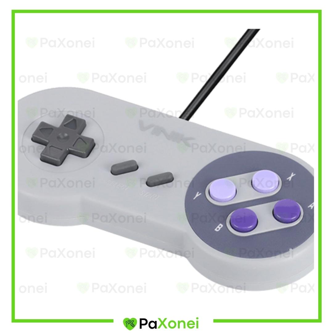 Kit 2 Controles Usb Super Nintendo Snes Joystick Windows